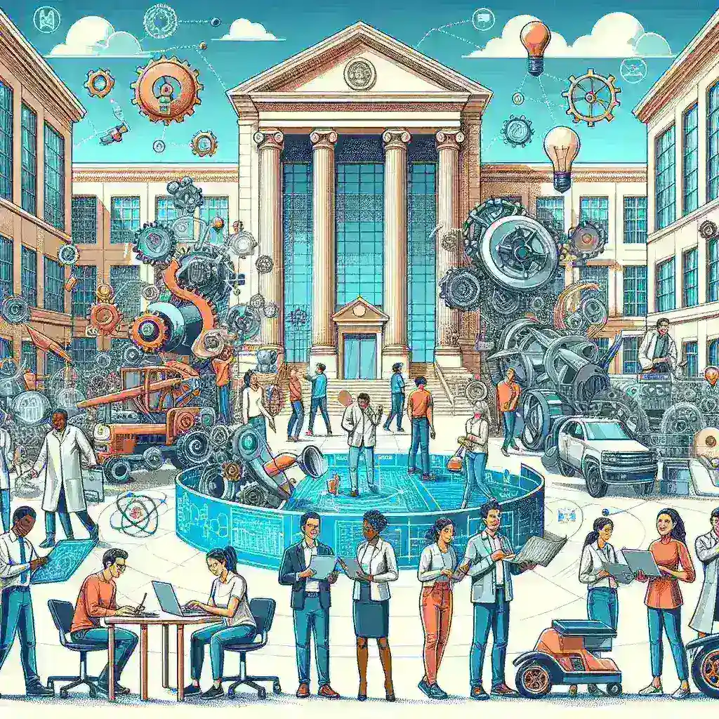 Researchers at the University of Wisconsin Pause Anchor Project for Innovation Campus