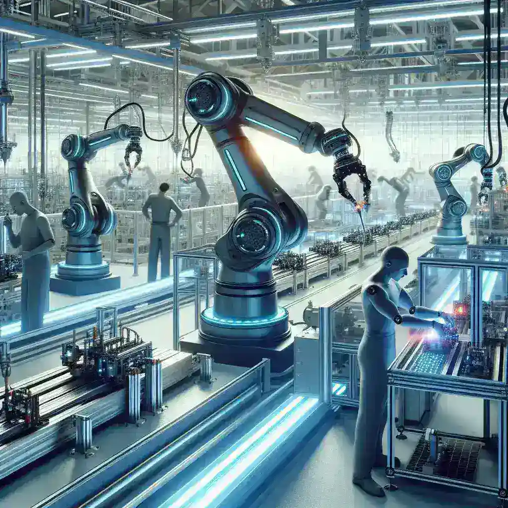 Estudo mostra impacto positivo de robôs em produtividade fabril